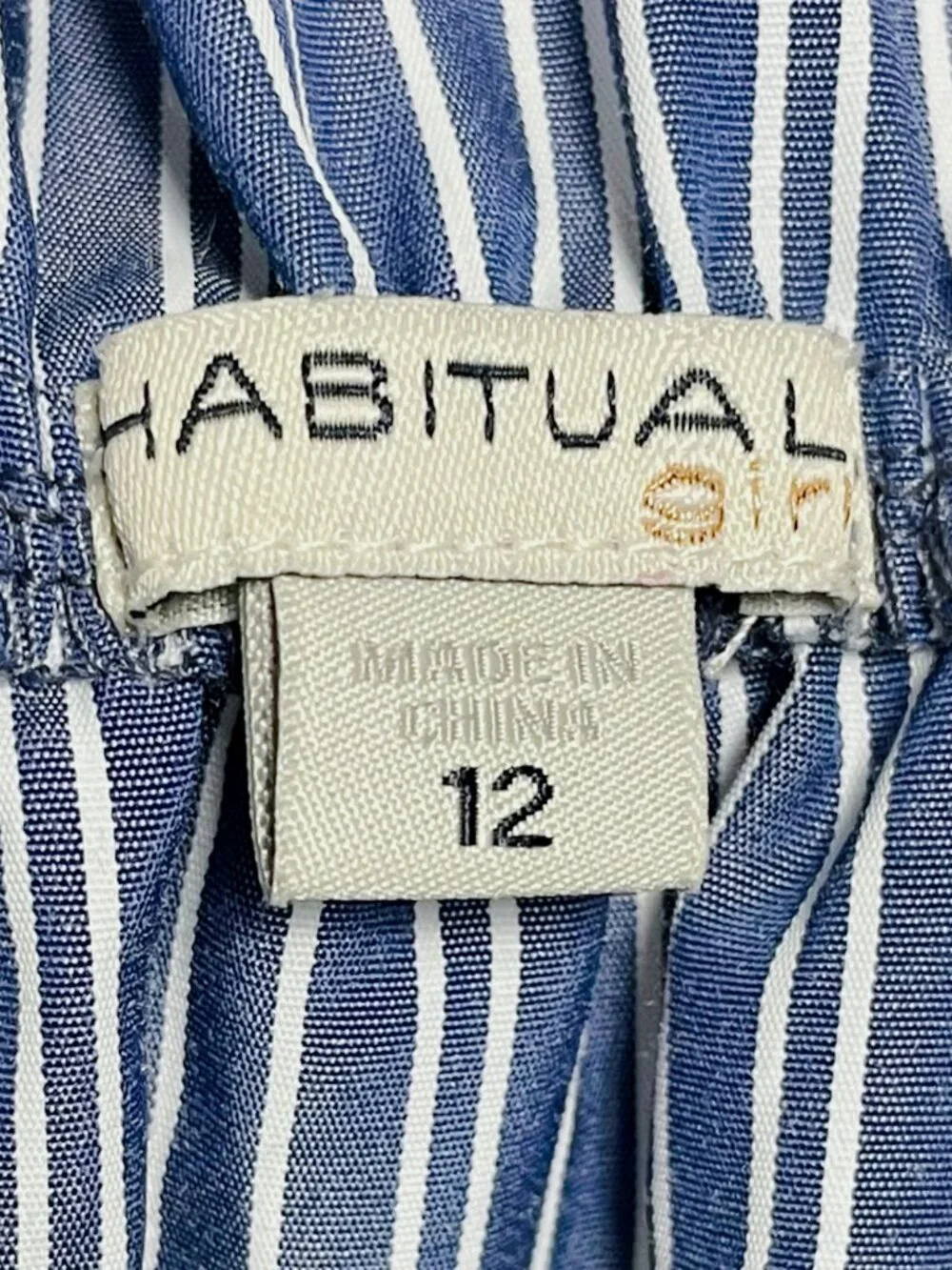 Habitual blue white